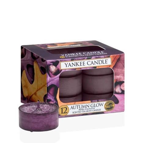 Yankee Candle Autumn Glow Tea Lights (Pack of 12)  £6.29