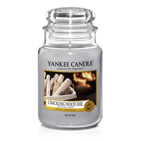 Yankee Candle Crackling Wood Fire Large Jar  £18.99
