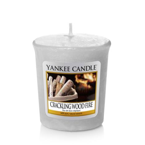 Yankee Candle Crackling Wood Fire Votive Candle  £1.19