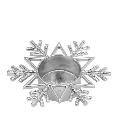 Yankee Candle Twinkling Snowflake Tea Light Holder  £5.39