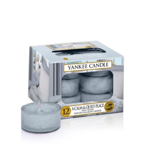 Yankee Candle A Calm And Quiet Place Tea Lights (Pack of 12)  £4.19
