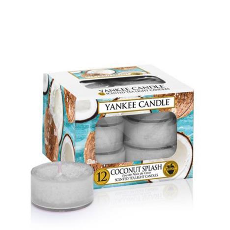 Yankee Candle Coconut Splash Tea Lights (Pack of 12)  £4.19