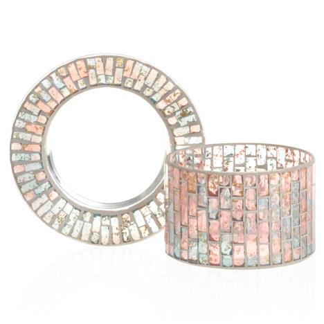 Yankee Candle Pastel Romance Large Shade & Tray Set  £22.49