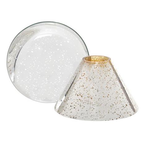 Yankee Candle Shimmer Glow Large Shade & Tray Set  £22.49