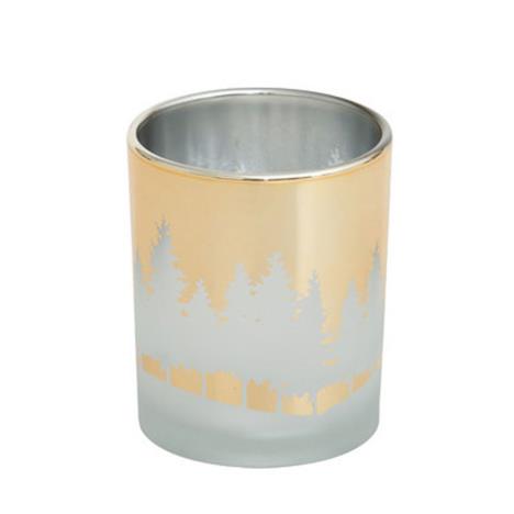Yankee Candle Winterscape Gold Votive Holder  £2.79