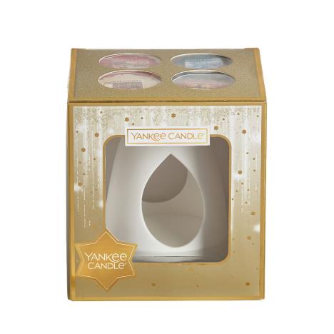 Yankee Candle Melt Warmer & 4 Wax Melts Gift Set  £13.49