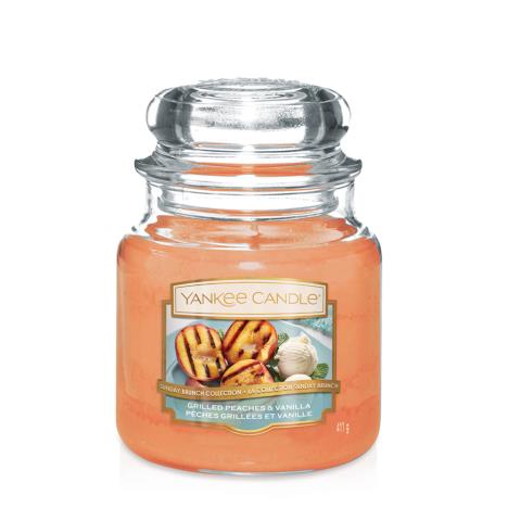 Yankee Candle Grilled Peaches & Vanilla Medium Jar  £8.40