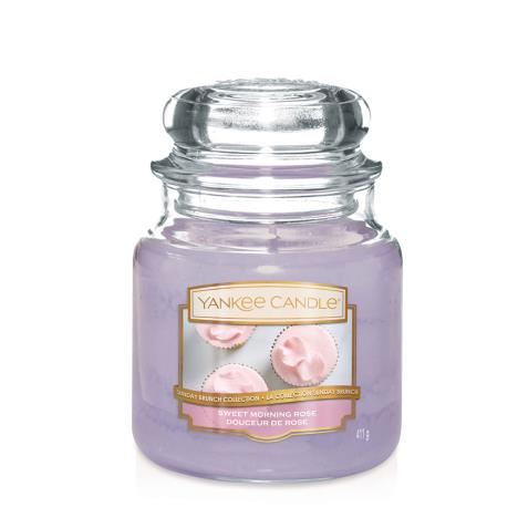 Yankee Candle Sweet Morning Rose Medium Jar  £18.89