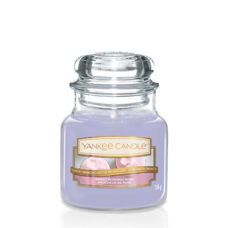 Yankee Candle Sweet Morning Rose Small Jar  £6.29