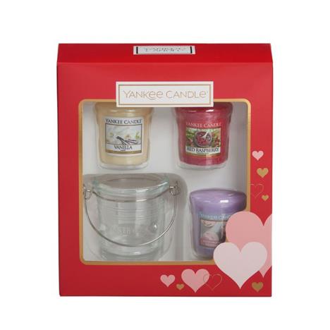 Yankee Candle 3 Votive Candle & Holder Gift Set  £9.89