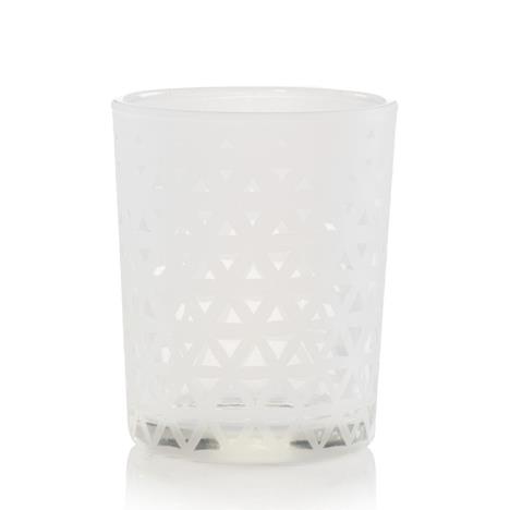 Yankee Candle Belmont Sandblasted Glass Votive Holder  £1.79