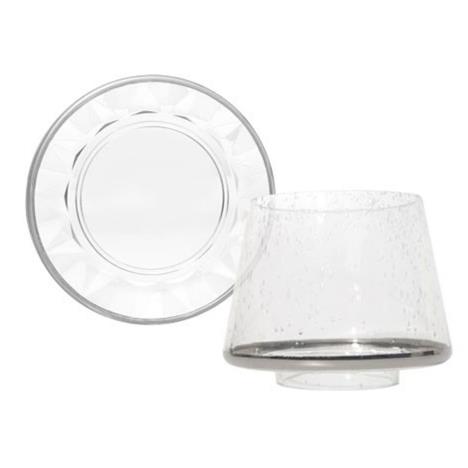 Yankee Candle Kensington Metallic Band Large Shade & Tray Set  £17.99