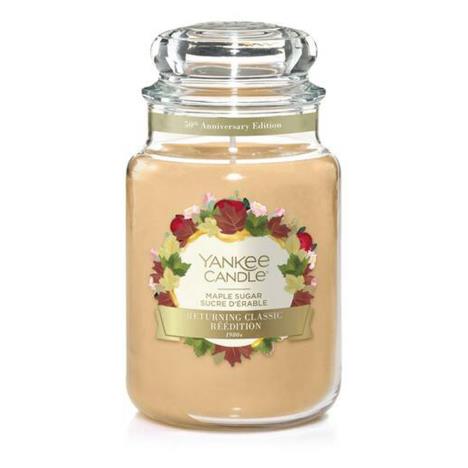 Yankee Candle Maple Sugar 1980’s LIMITED REEDITION Large Jar  £22.49