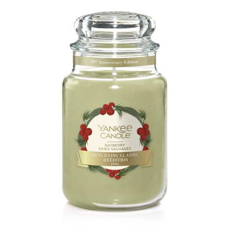 Yankee Candle Bayberry 1970’s LIMITED REEDITION Large Jar  £12.00