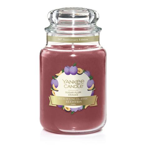 Yankee Candle Sugar Plum 1980’s LIMITED REEDITION Large Jar  £16.74