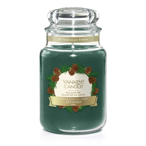 Yankee Candle Balsam Fir 1990’s LIMITED REEDITION Large Jar  £22.49