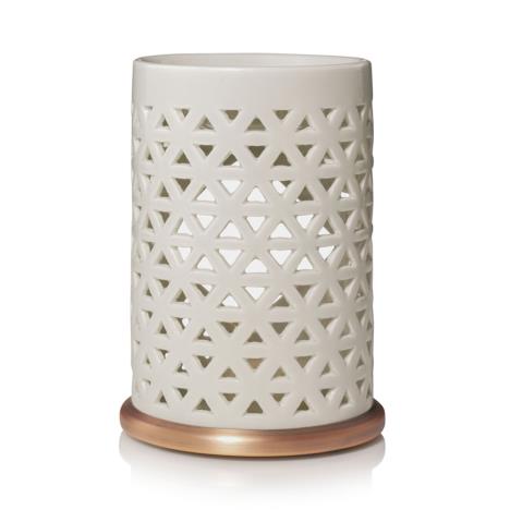 Yankee Candle Belmont Lattice Ceramic Wax Melt Warmer  £13.49