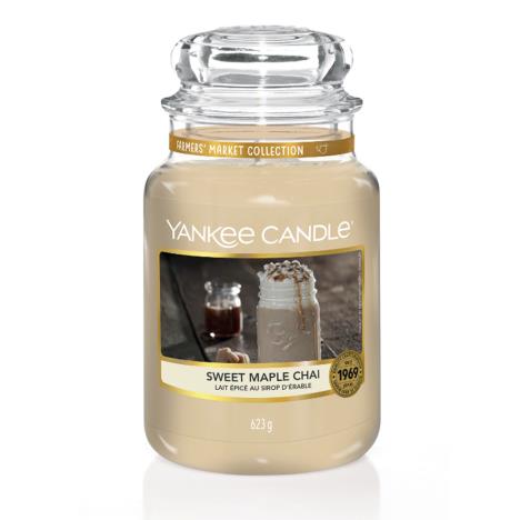 Yankee Candle Sweet Maple Chai Large Jar  £17.99