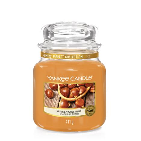 Yankee Candle Golden Chestnut Medium Jar  £9.87