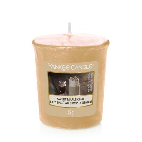 Yankee Candle Sweet Maple Chai Votive Candle  £1.19