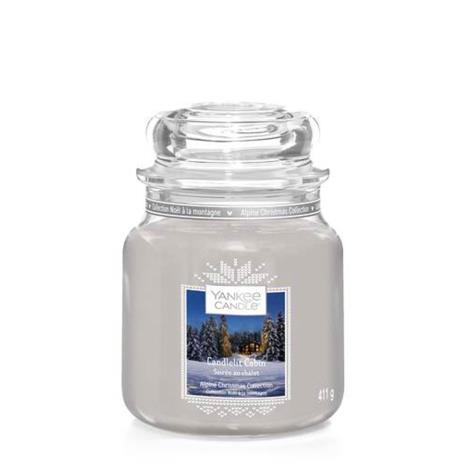 Yankee Candle Candlelit Cabin Medium Jar  £12.41