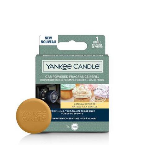 Yankee Candle Vanilla Cupcake Car Powered Fragrance Diffuser Refill  £7.19