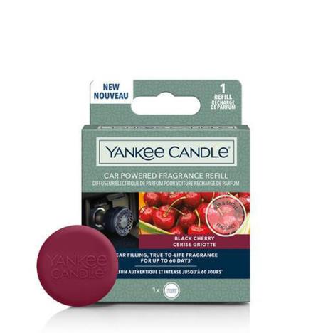 Yankee Candle Black Cherry Car Powered Fragrance Diffuser Refill  £4.79