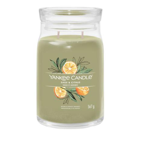 Yankee Candle Sage &amp; Citrus Large Jar