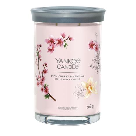 Yankee Candle Pink Cherry &amp; Vanilla Large Tumbler Jar