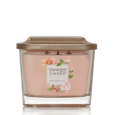 Yankee Candle Rose Hibiscus Elevation Medium Jar Candle