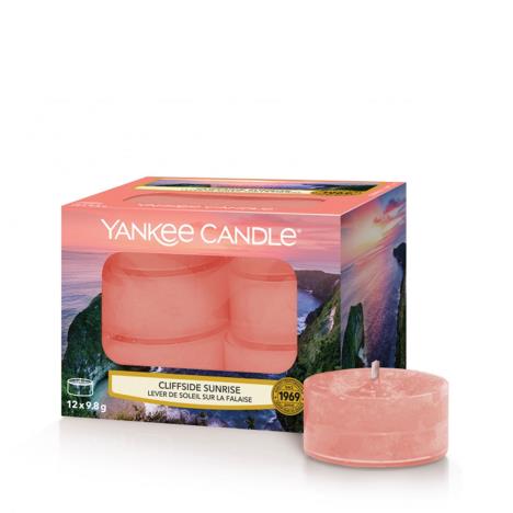 Yankee Candle Cliffside Sunrise Tea Lights (Pack of 12)  £6.29
