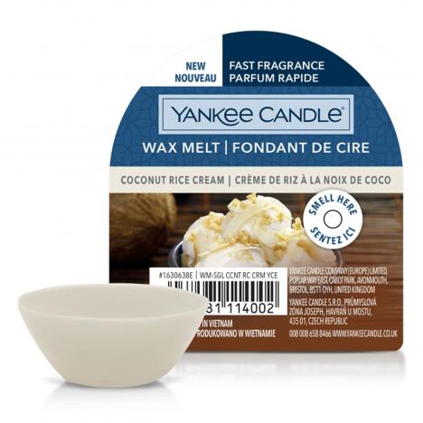Yankee Candle Coconut Rice Cream Wax Melt  £1.19