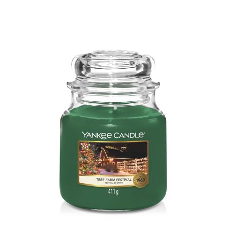 Yankee Candle Tree Farm Festival Medium Jar  £12.41