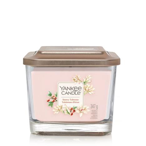Yankee Candle Snowy Tuberose Elevation Medium Jar Candle  £13.19