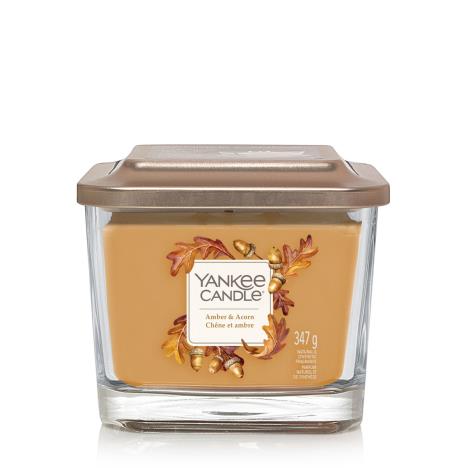 Yankee Candle Amber & Acorn Elevation Medium Jar Candle  £15.39