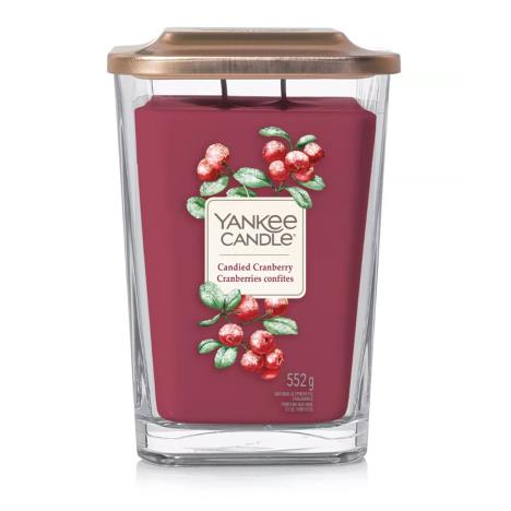 Yankee Candle Candied Cranberry Elevation Large Jar Candle  £15.59