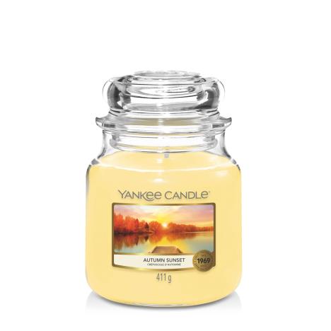 Yankee Candle Autumn Sunset Medium Jar