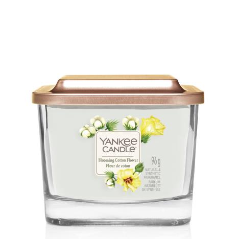 Yankee Candle Blooming Cotton Flower Elevation Small Jar Candle  £6.29