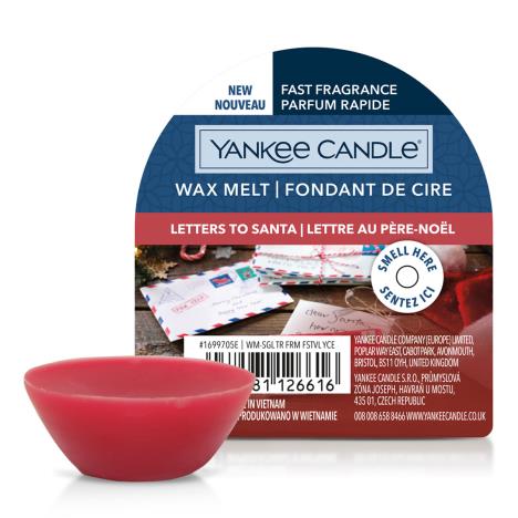 Yankee Candle Letters To Santa Wax Melt  £1.29