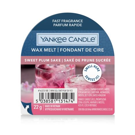 Yankee Candle Sweet Plum Sake Wax Melt