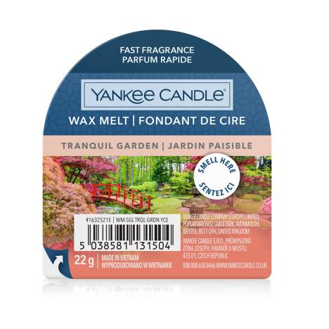 Yankee Candle Tranquil Garden Wax Melt