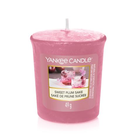 Yankee Candle Sweet Plum Sake Votive Candle