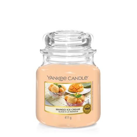 Yankee Candle Mango Ice Cream Medium Jar  £19.77