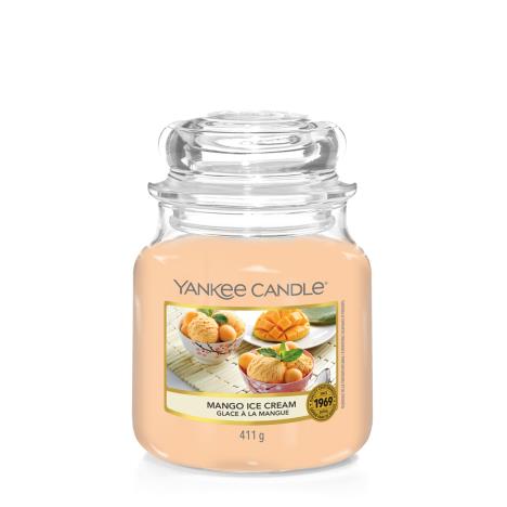 Yankee Candle Mango Ice Cream Medium Jar