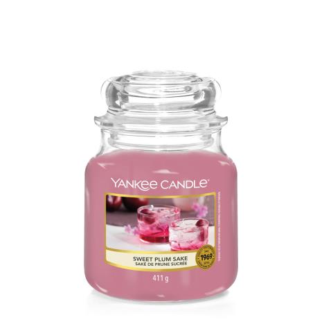 Yankee Candle Sweet Plum Sake Medium Jar