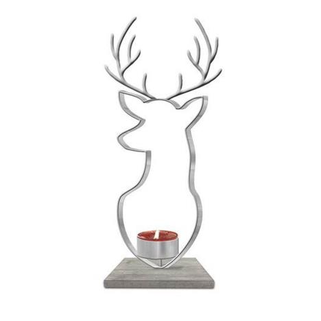 Yankee Candle Nordic Stag Head Tea Light Holder  £13.49