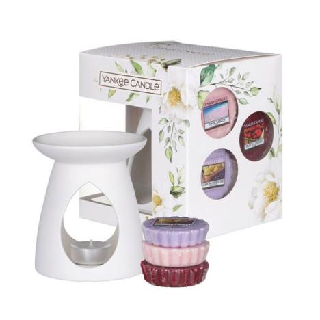 Yankee Candle Garden Hideaway Wax Melt Warmer Gift Set  £13.49