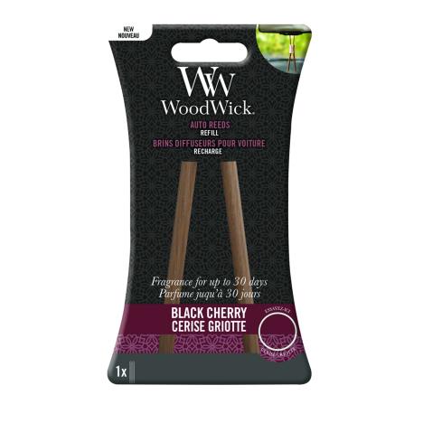 WoodWick Black Cherry Car Reeds Refill