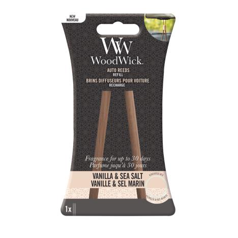 WoodWick Vanilla & Sea Salt Car Reeds Refill  £4.19