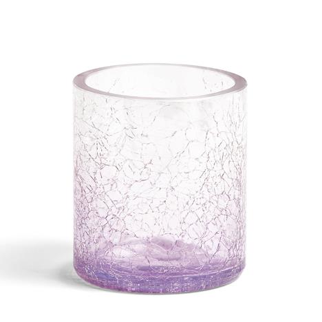 Yankee Candle Savoy Purple Crackle Votive Holder  £5.39